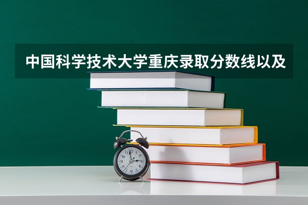 中国科学技术大学重庆录取分数线以及招生人数是多少