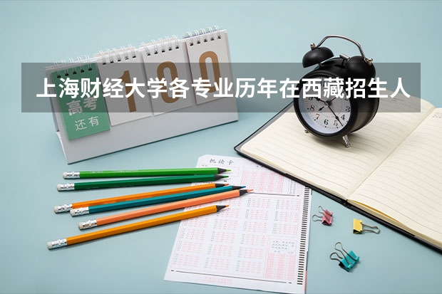 上海财经大学各专业历年在西藏招生人数是多少