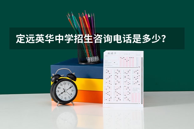 定远英华中学招生咨询电话是多少？