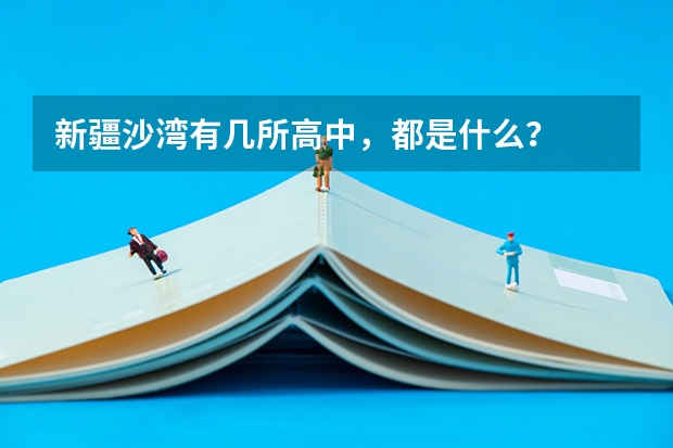 新疆沙湾有几所高中，都是什么？