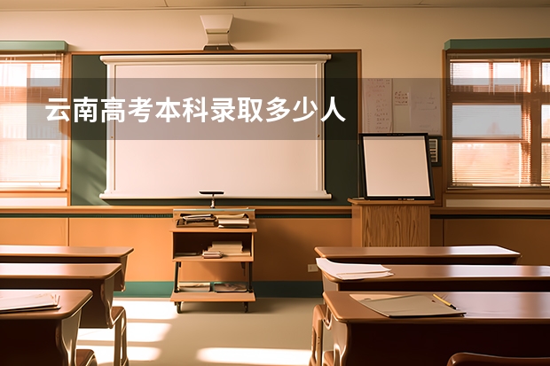 云南高考本科录取多少人