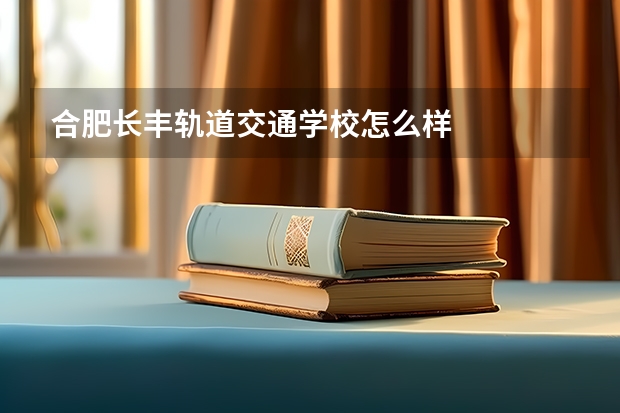 合肥长丰轨道交通学校怎么样