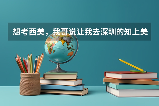 想考西美，我哥说让我去深圳的知上美术画室集训，成功率会更高，是真的吗