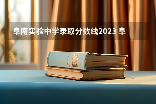 阜南实验中学录取分数线2023 阜南实验中学高考成绩