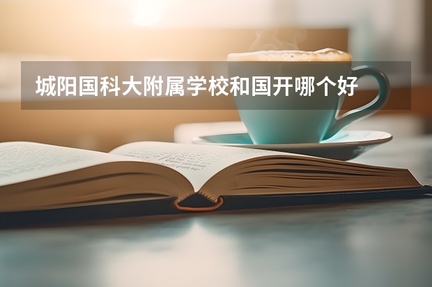 城阳国科大附属学校和国开哪个好