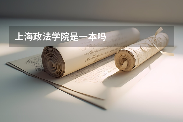 上海政法学院是一本吗